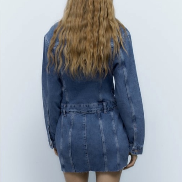 Zara Denim TRF Dress - Picture 2 of 3